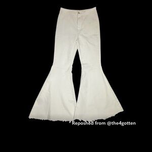 Free People We The Free Just Float On Flare Stretch Jean. Sz: 28